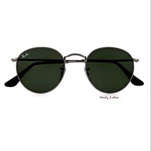 RayBan (Store Display) Round Metal Black RB3447